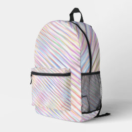 Niedliche Pink-Farbverlauf farbenfrohe Raumgalaxie Bedruckter Rucksack