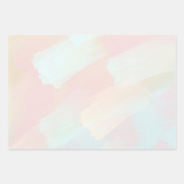 Niedliche Pink Girly Geschenkpapier Set