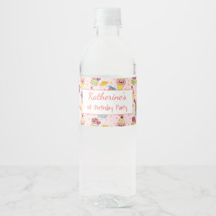 Niedliche Pink Kawaii Süßigkeiten Glückwunsch 1