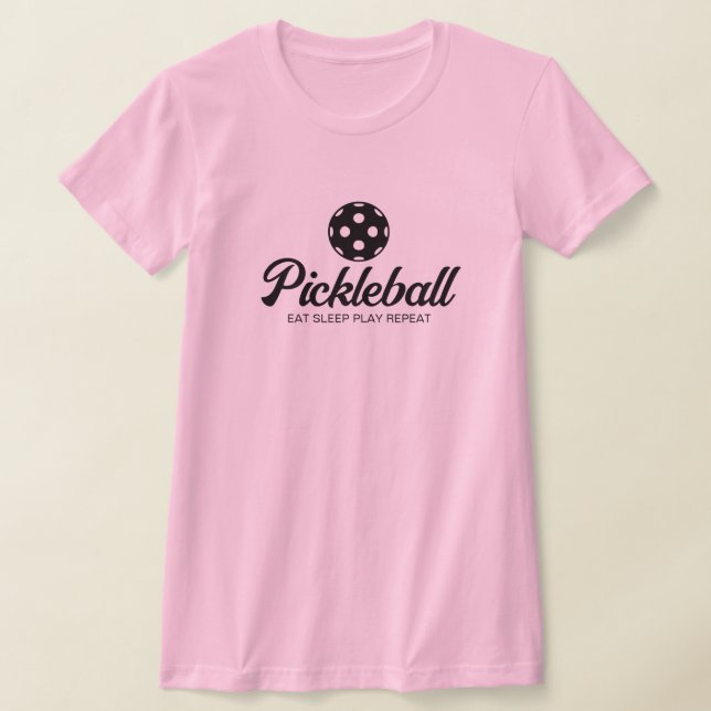 Niedliche Pink-Pckleball-Schlampe für Frauen in Sh T-Shirt (Ablage )