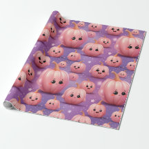 Niedliche Pink Pumpkin-Modellkinder halloween