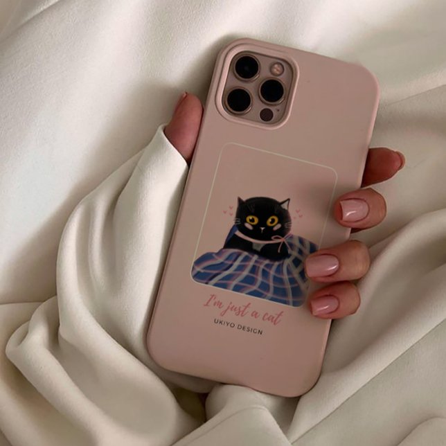 Niedliche Pink Whimsical Pet Cat Case-Mate iPhone Hülle (Iphone Case)