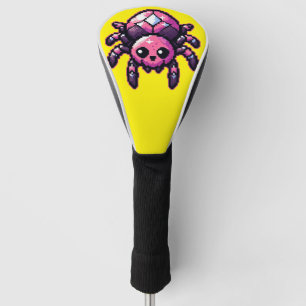 Niedliche Pixel Spiegelung Golf Headcover
