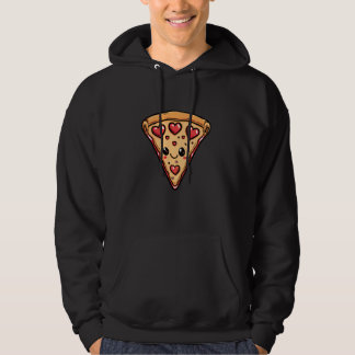 Niedliche Pizza mit dem Herzen I Kids Pizza Hoodie