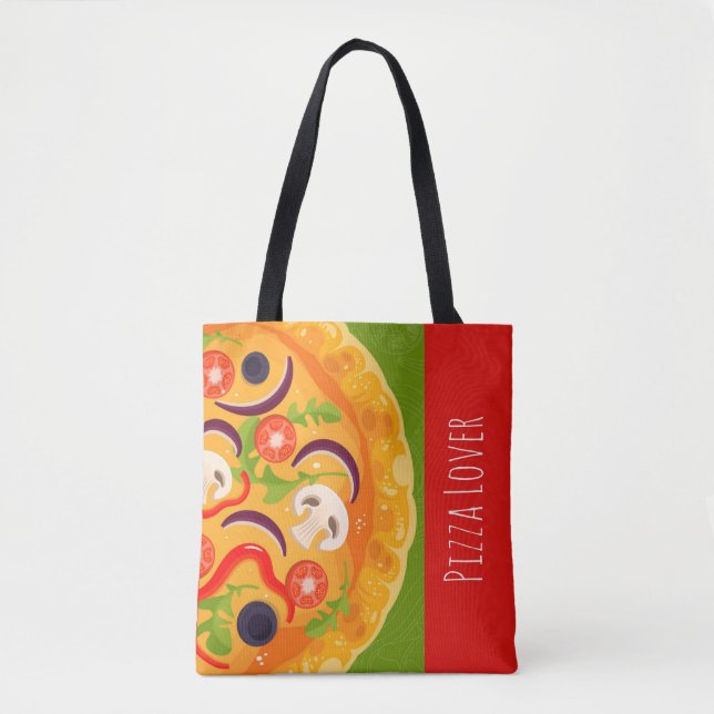 Niedliche Pizzafreunde Tasche (Vorderseite)