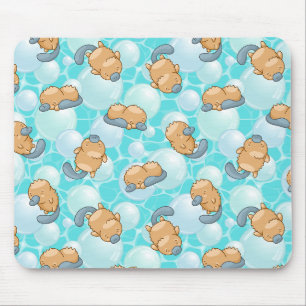 Niedliche Platypus Kawaii Maus Pad - Adorable Past Mousepad