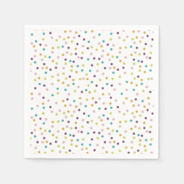 Niedliche Polka-Paper-Teller Serviette