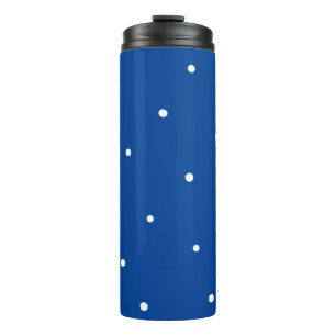 Niedliche Polka-Punkte Thermosbecher