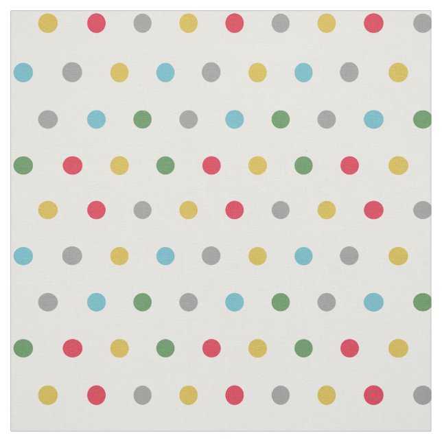 Niedliche Polka-Punktmuster Stoff (Muster)