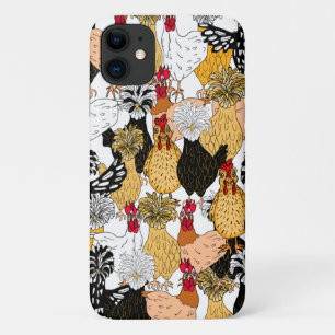 Niedliche polnische Hühner und Hühner Case-Mate iPhone Hülle