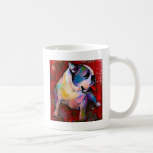 Niedliche Pop-Kunst-amerikanisches Kaffeetasse