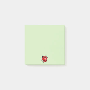 Niedliche Post-Itanmerkungen Damen-Bug Post-it Klebezettel