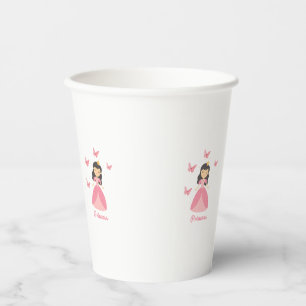 Niedliche Princess-Kaffee-Tasse Pappbecher