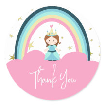 Niedliche Princess Rainbow Vielen Dank