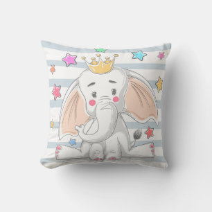 Niedliche Prinzessin Elephant Kissen