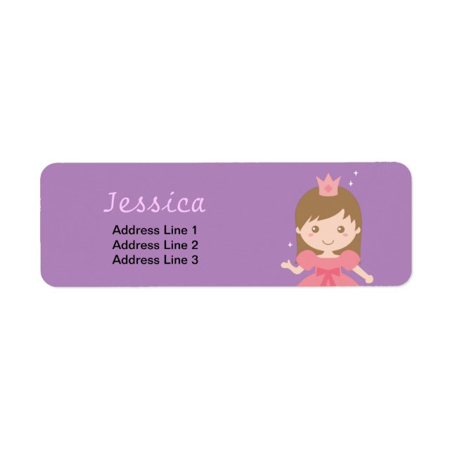 Niedliche Prinzessin, rosa für kleine Mädchen (Vorne)