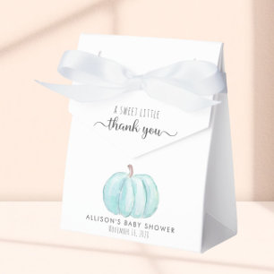 Niedliche Pumpkin Baby Boy Dusche Vielen Dank Geschenkschachtel