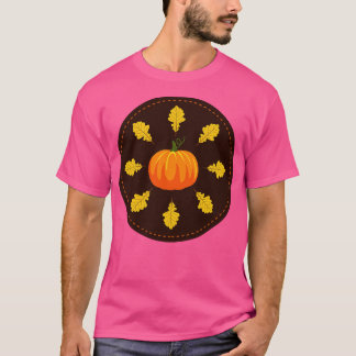 Niedliche Pumpkin-Briefmarke T-Shirt