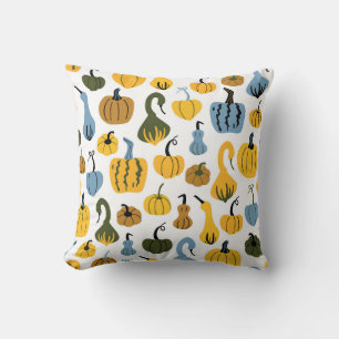 Niedliche Pumpkins Cartoon Hand gezogen Kissen