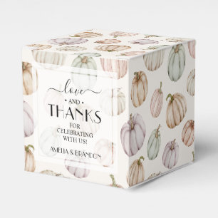 Niedliche Pumpkins Neutral Baby Dusche Geschenkschachtel