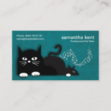 Niedliche Purring Katzen Elegante Cyan Grunge Sitz