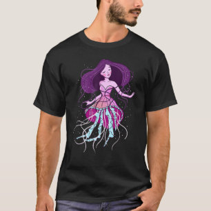 Niedliche Quallenfische Liebe Aquarium Quallyfish T-Shirt