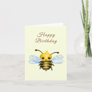 Niedliche Queen Bee Birthday Card Karte