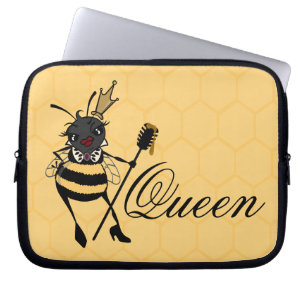 NIEDLICHE QUEEN BEE LAPTOP SLEEVE