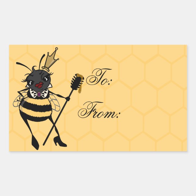 NIEDLICHE QUEEN WÄHLEN REAKTANGLE GIFT STICKER (Vorderseite)