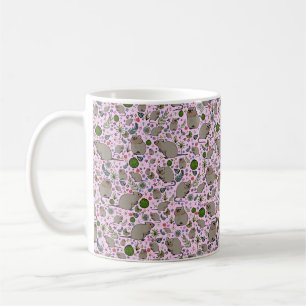 Niedliche Quokka-Muster-Tasse Kaffeetasse