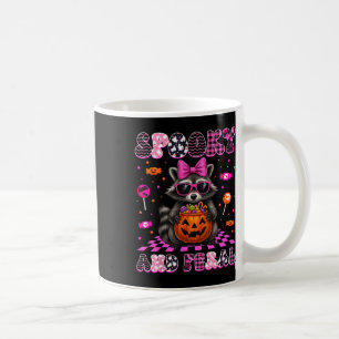 Niedliche Raccoon Halloween Kostüme W Kaffeetasse