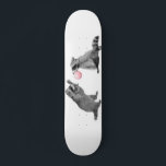 Niedliche Raccoons mit Bläschen Skateboard<br><div class="desc">Dieses Design kann personalisiert sein, indem Sie die Option anpassen, um Text hinzuzufügen oder andere Änderungen. Wenn dieses Produkt die Möglichkeit hat, das Design auf einen anderen Gegenstand zu übertragen, stellen Sie bitte sicher, dass das Design auf die Anforderungen angepasst wird, falls erforderlich. Kontaktieren Sie mich unter colorflowcreations@gmail.com , wenn...</div>