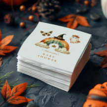 Niedliche Rainbow Halloween Kinderdusche