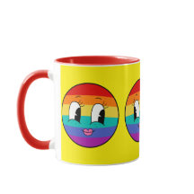 Niedliche Rainbow Price Tasse - farbenfrohe LGBTQ