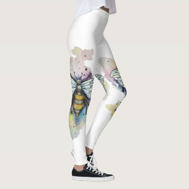Niedliche Rainbow-Wash Leggings (Rechts)