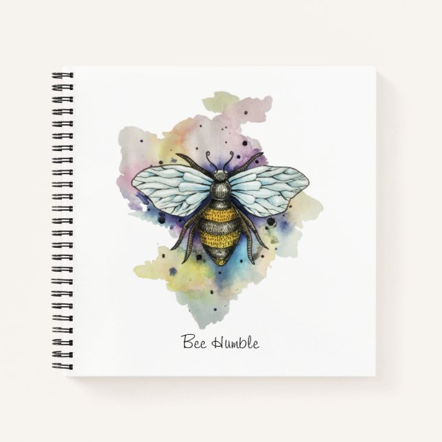 Niedliche Rainbow-Wash Notizbuch (Vorderseite)