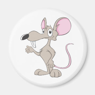 Niedliche Ratte Magnet
