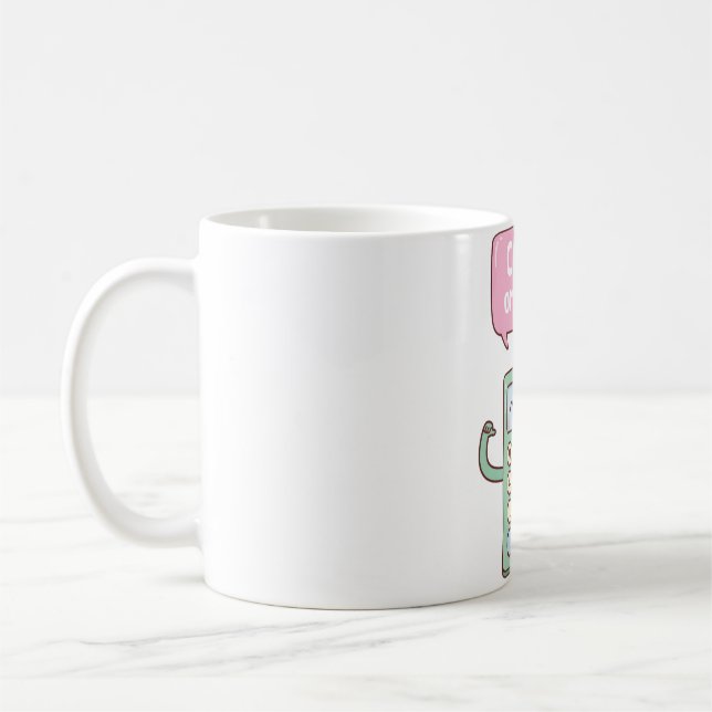 Niedliche Rechenleistung Kaffeetasse (Links)