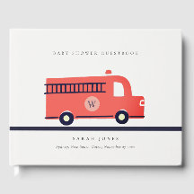 Niedliche Red Navy Fire Truck Motor Baby Shooter
