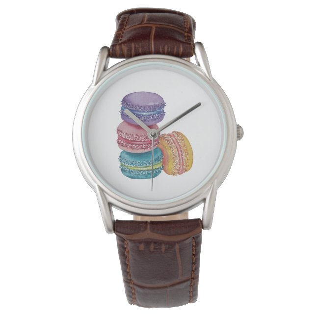 Niedliche Regenbogenfarben Armbanduhr (Vorderseite)
