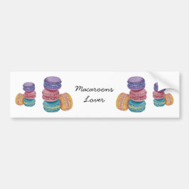 Niedliche Regenbogenfarben Autoaufkleber