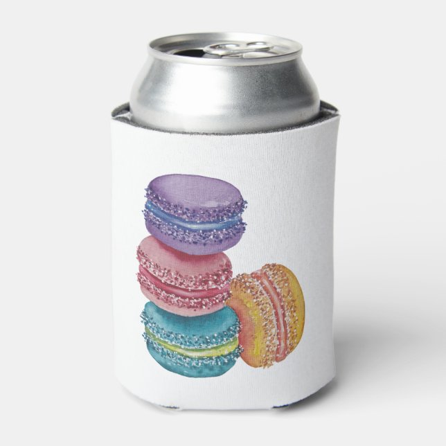 Niedliche Regenbogenfarben Dosenkühler (Kanne Vorderseite)