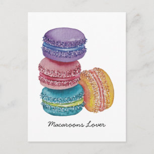 Niedliche Regenbogenfarben Postkarte