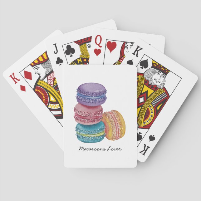 Niedliche Regenbogenfarben Spielkarten (Rückseite)