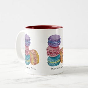 Niedliche Regenbogenfarben Zweifarbige Tasse