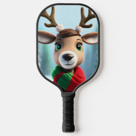 Niedliche Rentiere Pickleball Schläger