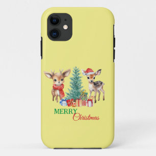 Niedliche Rentiere Weihnachtsfest Party Case-Mate iPhone Hülle