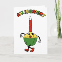 Niedliche Retro-Blase Cartoon Weihnachten