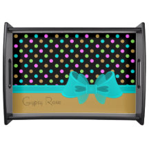 Niedliche Retro Chic Girly Polka macht Ihren Namen