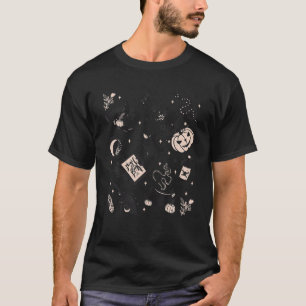 Niedliche Retro-Hexenkunst T-Shirt